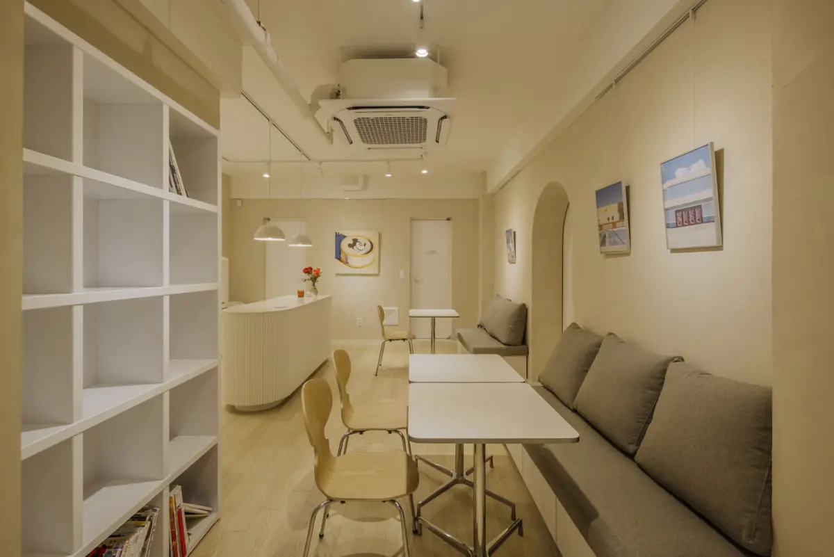 화이트톤 미니멀 라운지 인테리어 34평